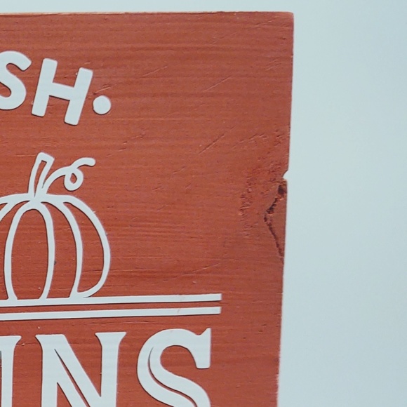 4/$20 TIERED TRAY DECOR/MINI WOOD SIGN/FALL DECOR $ - Picture 3 of 3